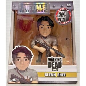 The Walking Dead Glenn Rhee Jada Metal Die Cast M182 AMC Figure | NEW NRFB